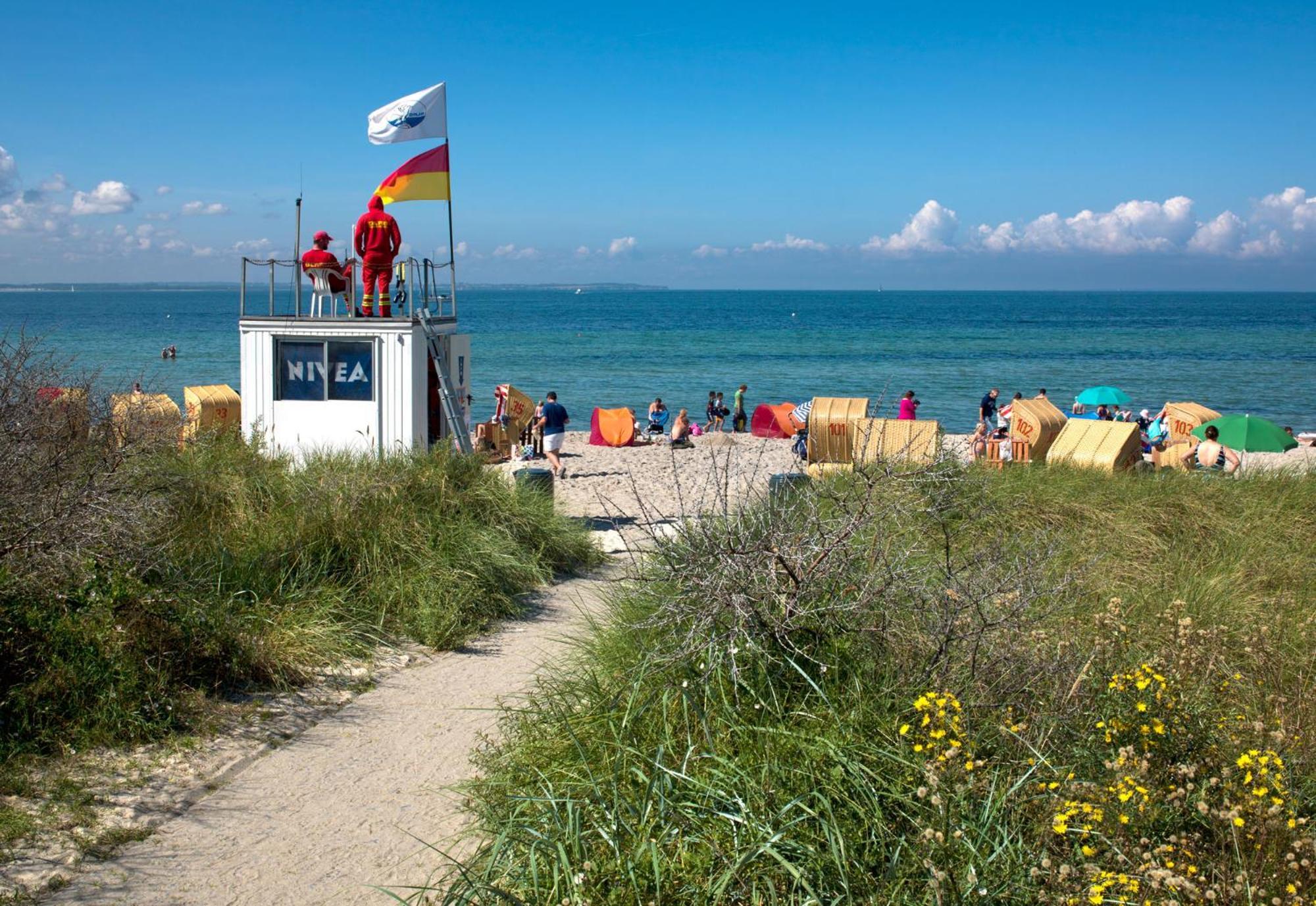 Reihenhaeuser Timmendorf Strand Haus Sonnenaufgang Poel Exterior foto